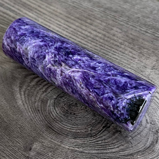 Charoite cylinder